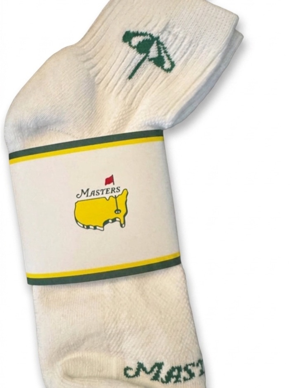 Masters Tournament White Ankle/Quarter Socks - Brand New